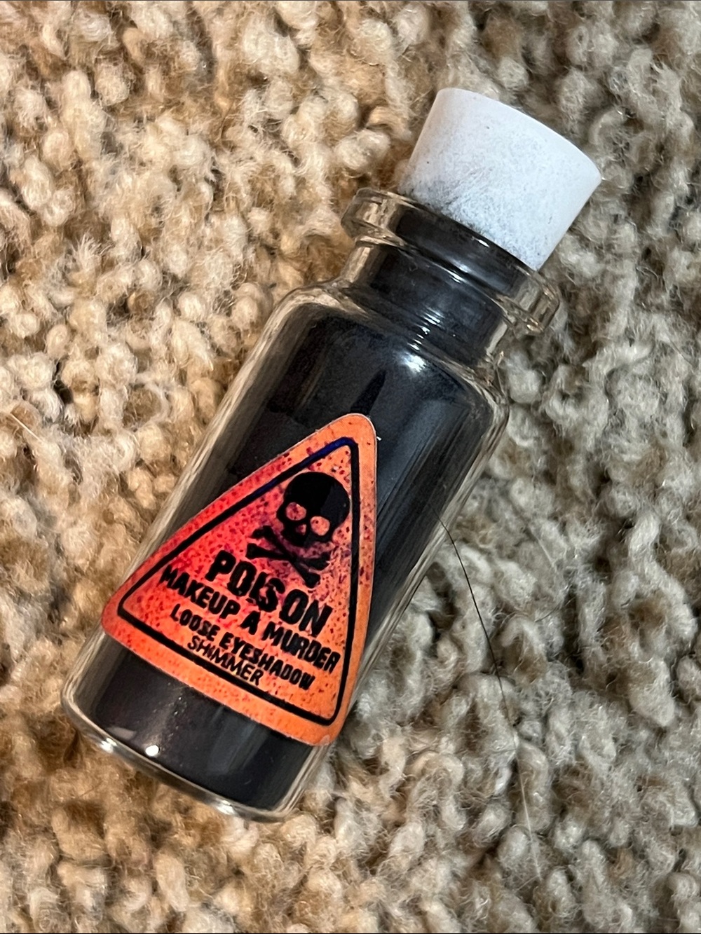☠️ MAKEUP A MURDER Pick Your Poison Pigment Shimmer Black